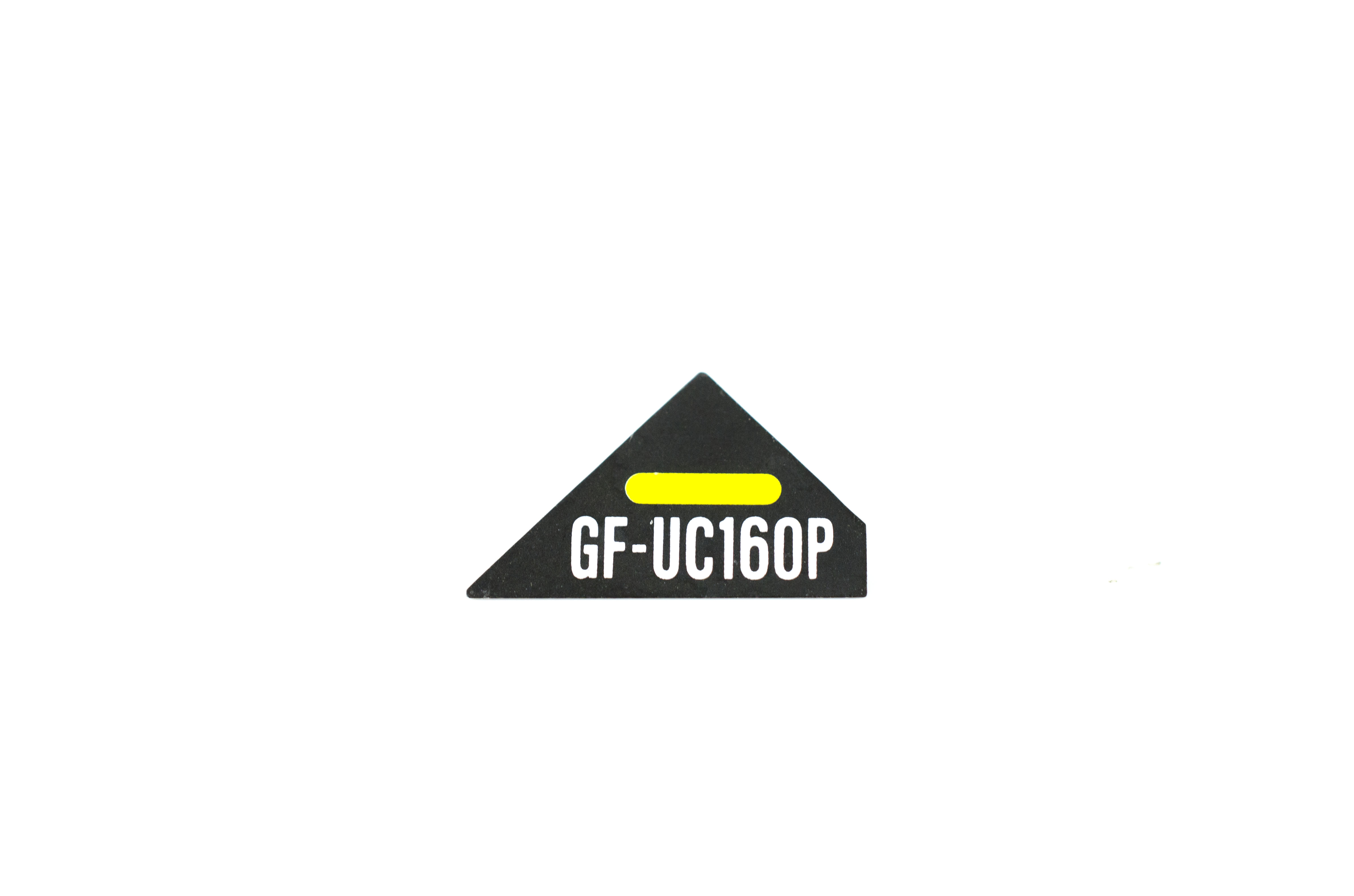OEM Nameplate: Control Grip - GF-UC160P