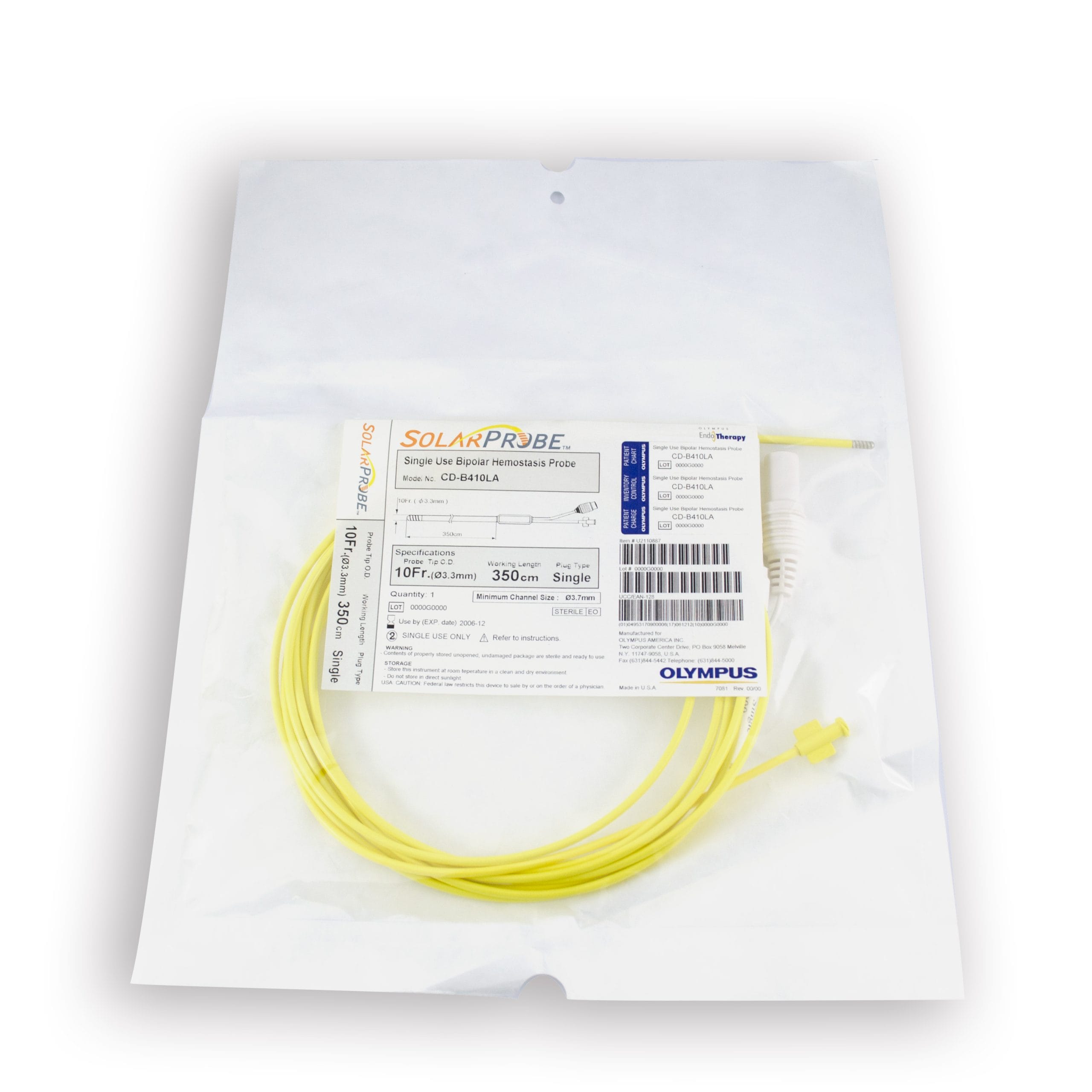 [In-Date] Olympus Disposable Coagulation Electrode (Heat Probe) - CD-B410LA