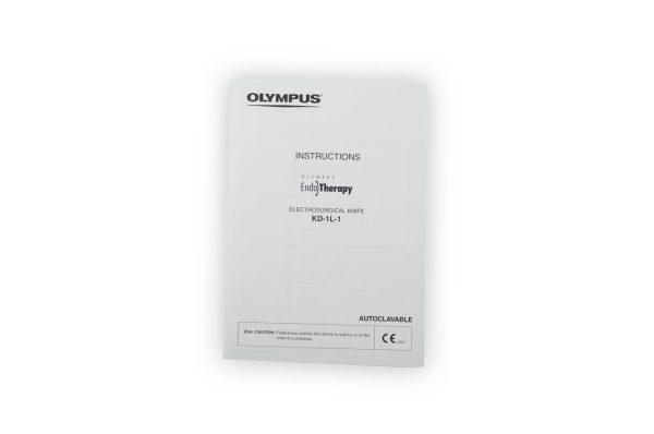 Olympus Reusable Sphincterotome - KD-1L-1 (1 Tube, 2 Wire, 1 Handle, 1 A Cord)