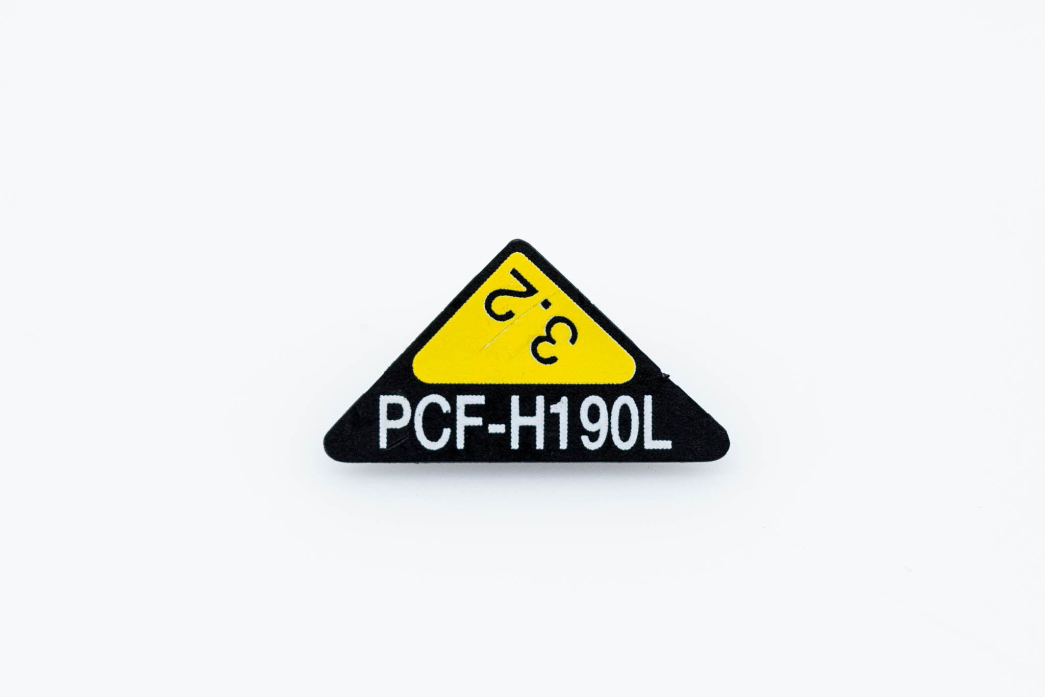 OEM Nameplate: Control Grip - PCF-H190L