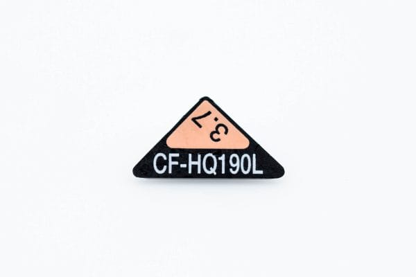 OEM Nameplate: Control Grip - CF-HQ190L