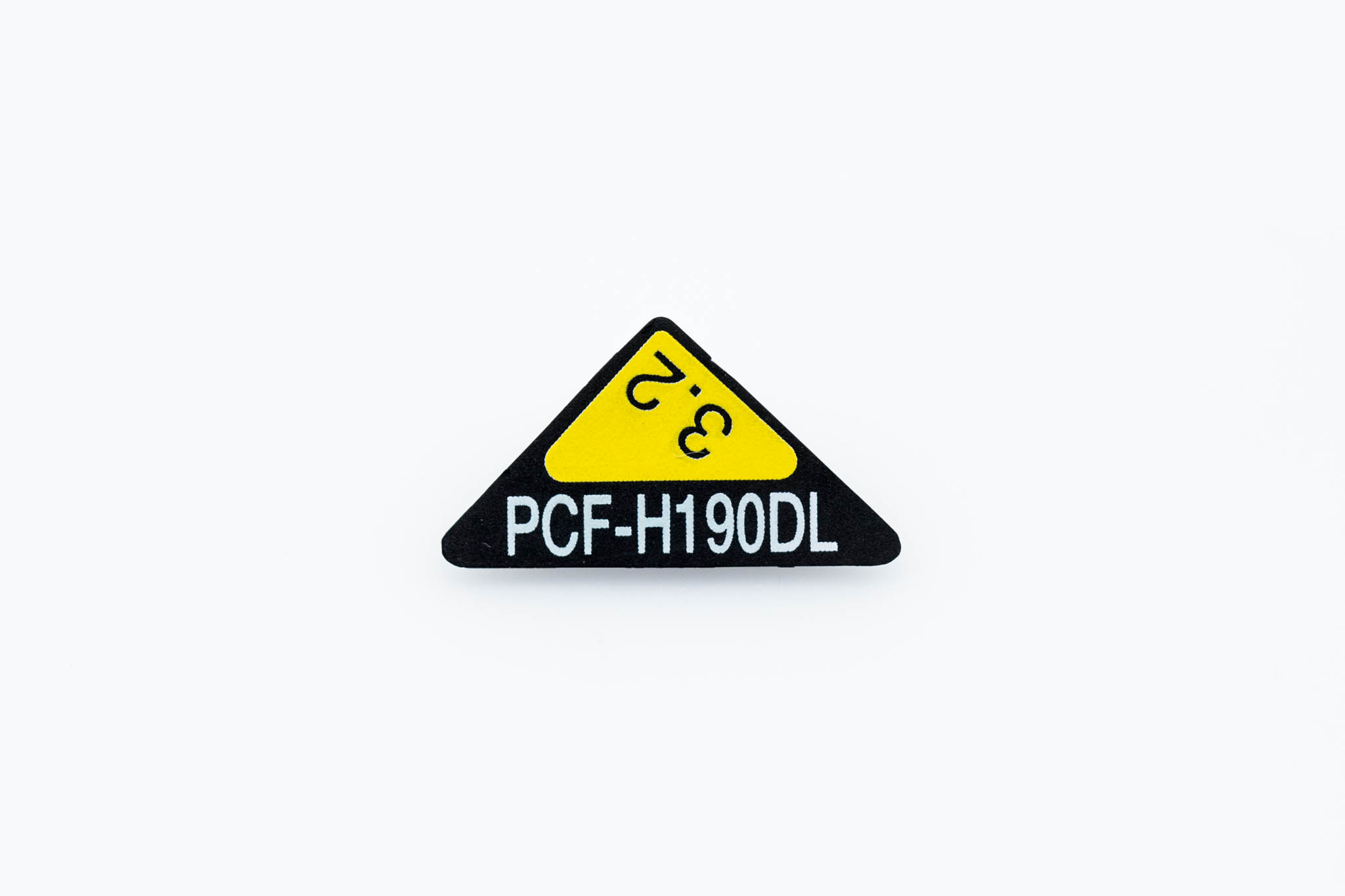 OEM Nameplate: Control Grip - PCF-H190DL