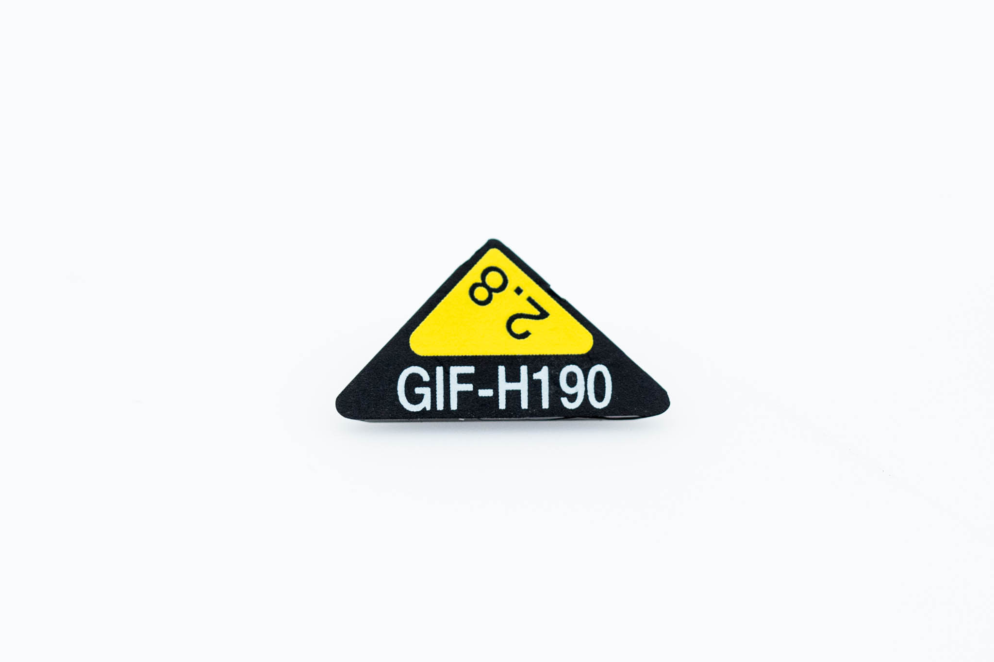 OEM Nameplate: Control Grip - GIF-H190