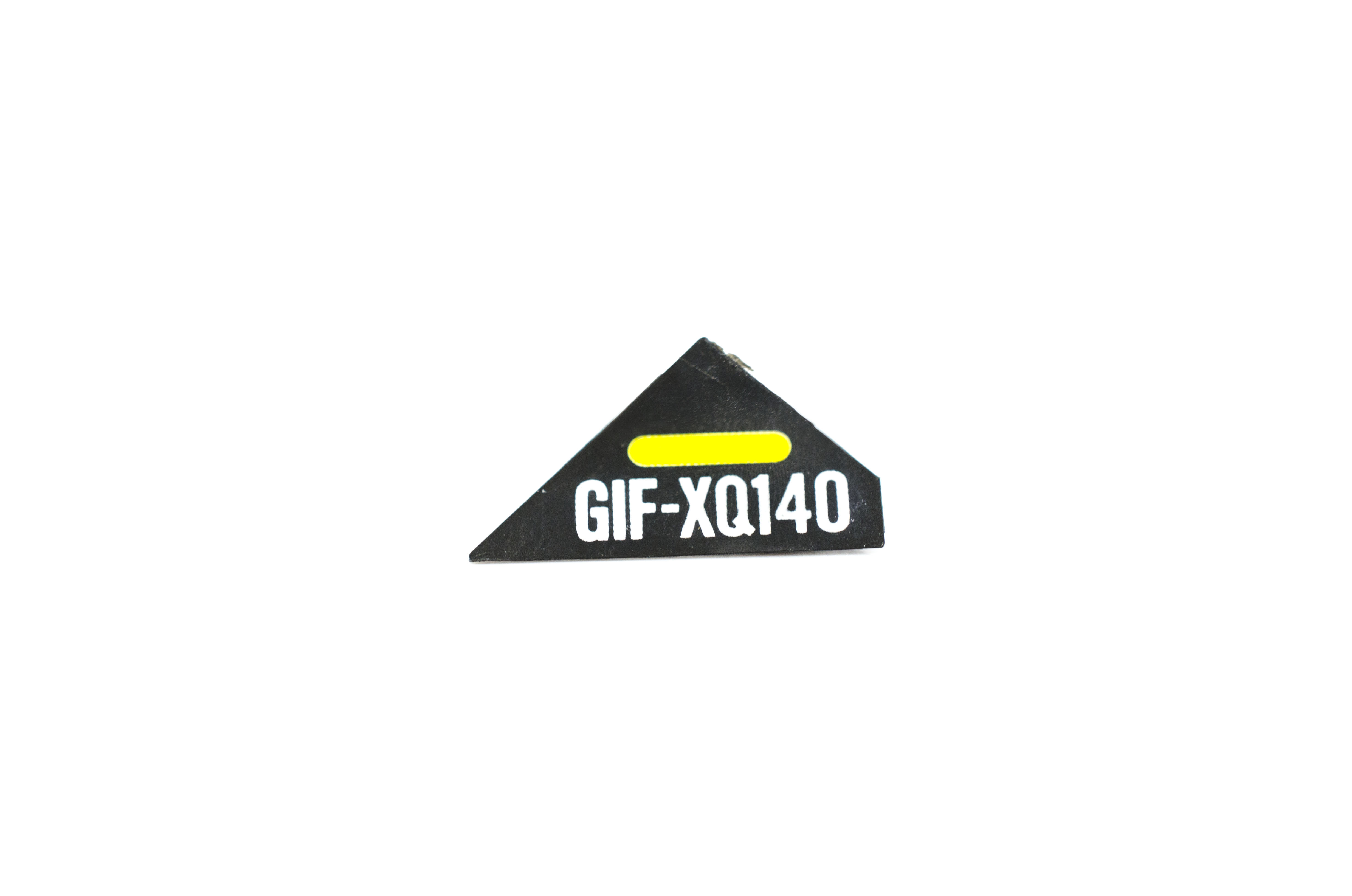 OEM Nameplate: Control Grip - GIF-XQ140