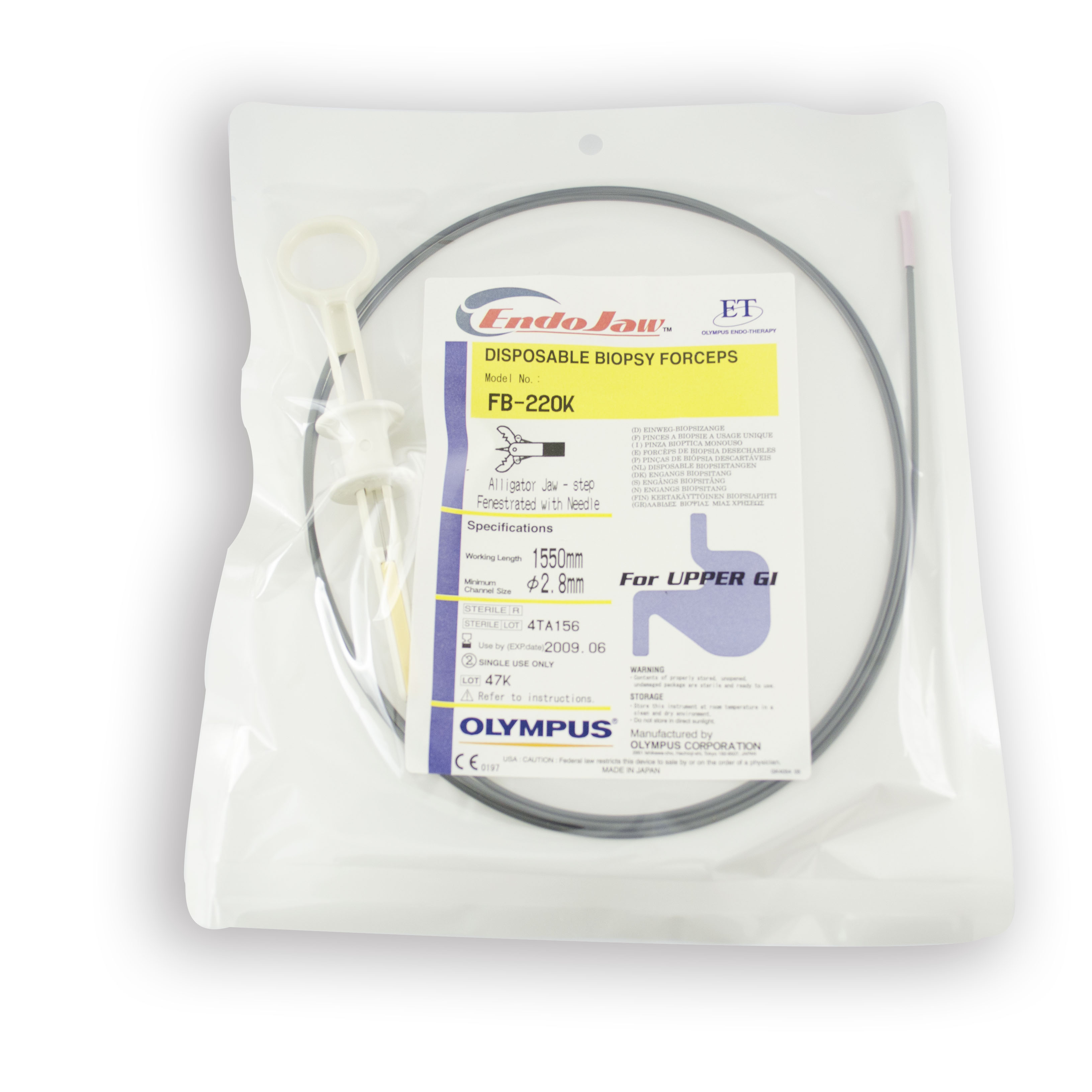 [Out-of-Date] Olympus Disposable Biopsy Forceps - FB-220K