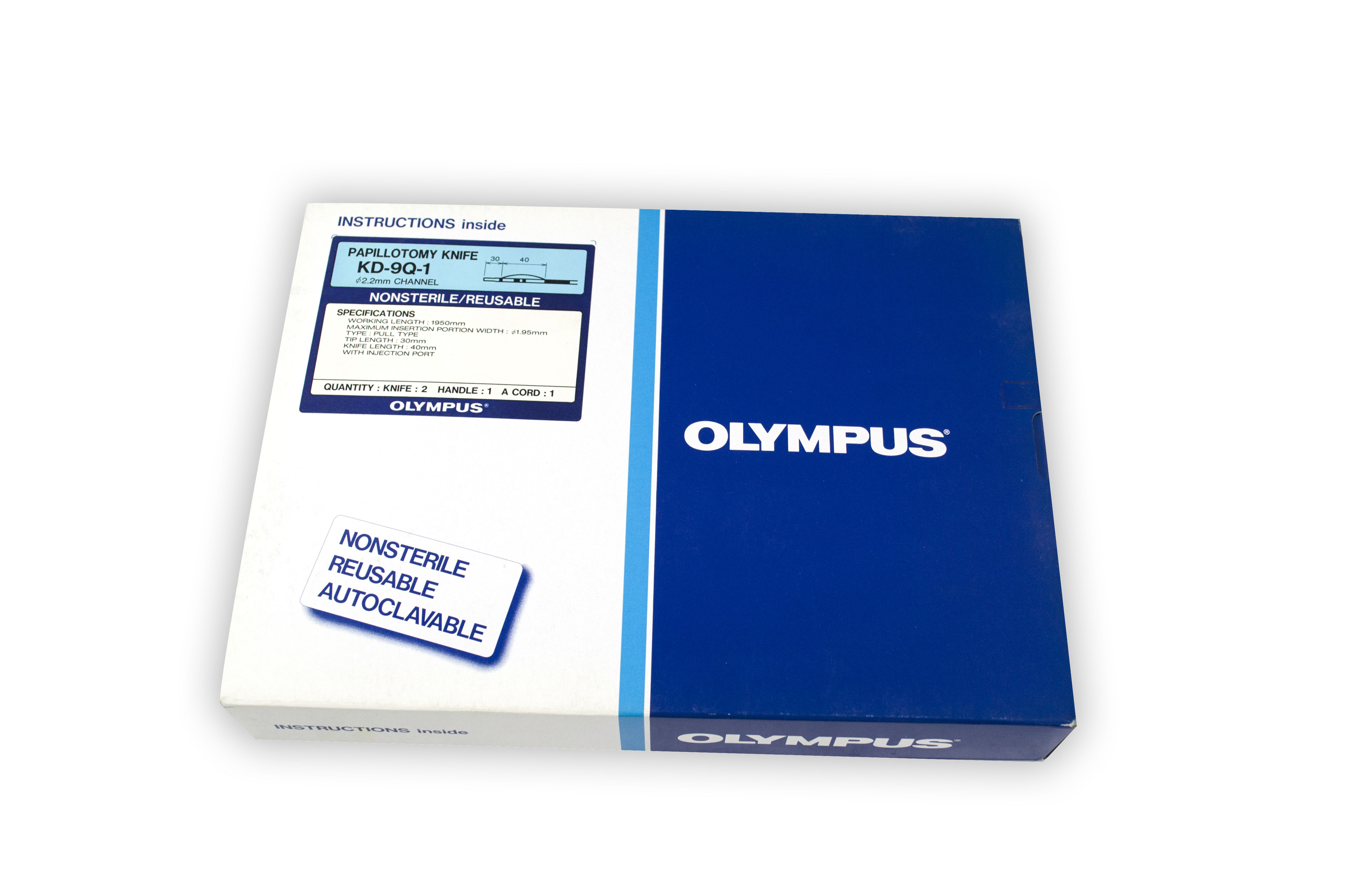 Olympus Reusable Sphincterotome - KD-9Q-1 (Pack of 2)
