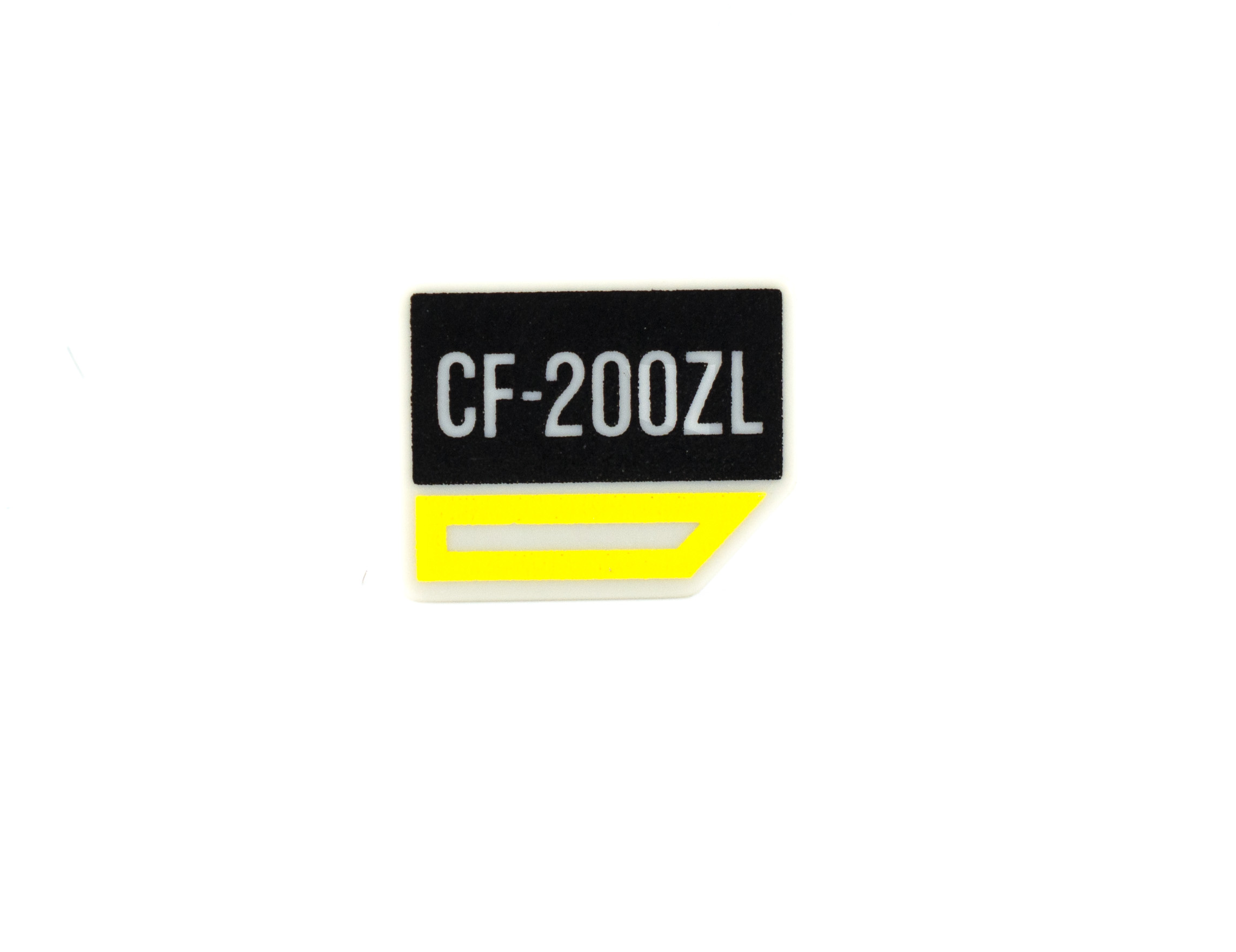 OEM Nameplate: Control Grip - CF-200ZL