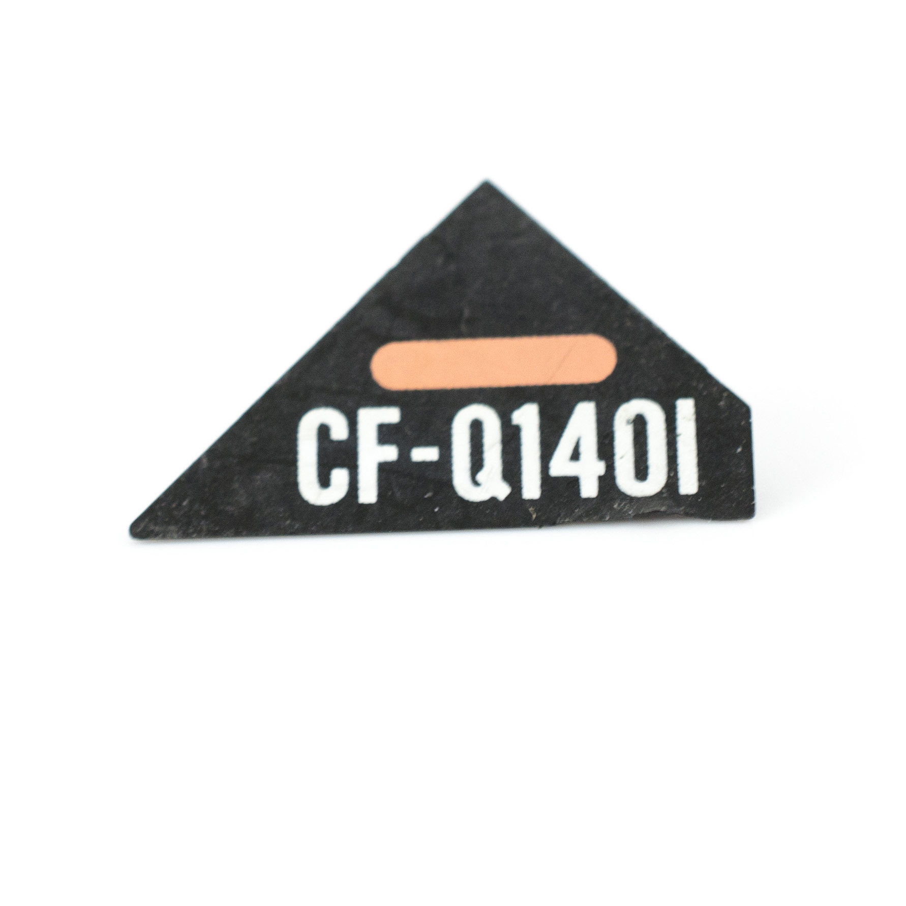 OEM Nameplate: Control Grip - CF-Q140I