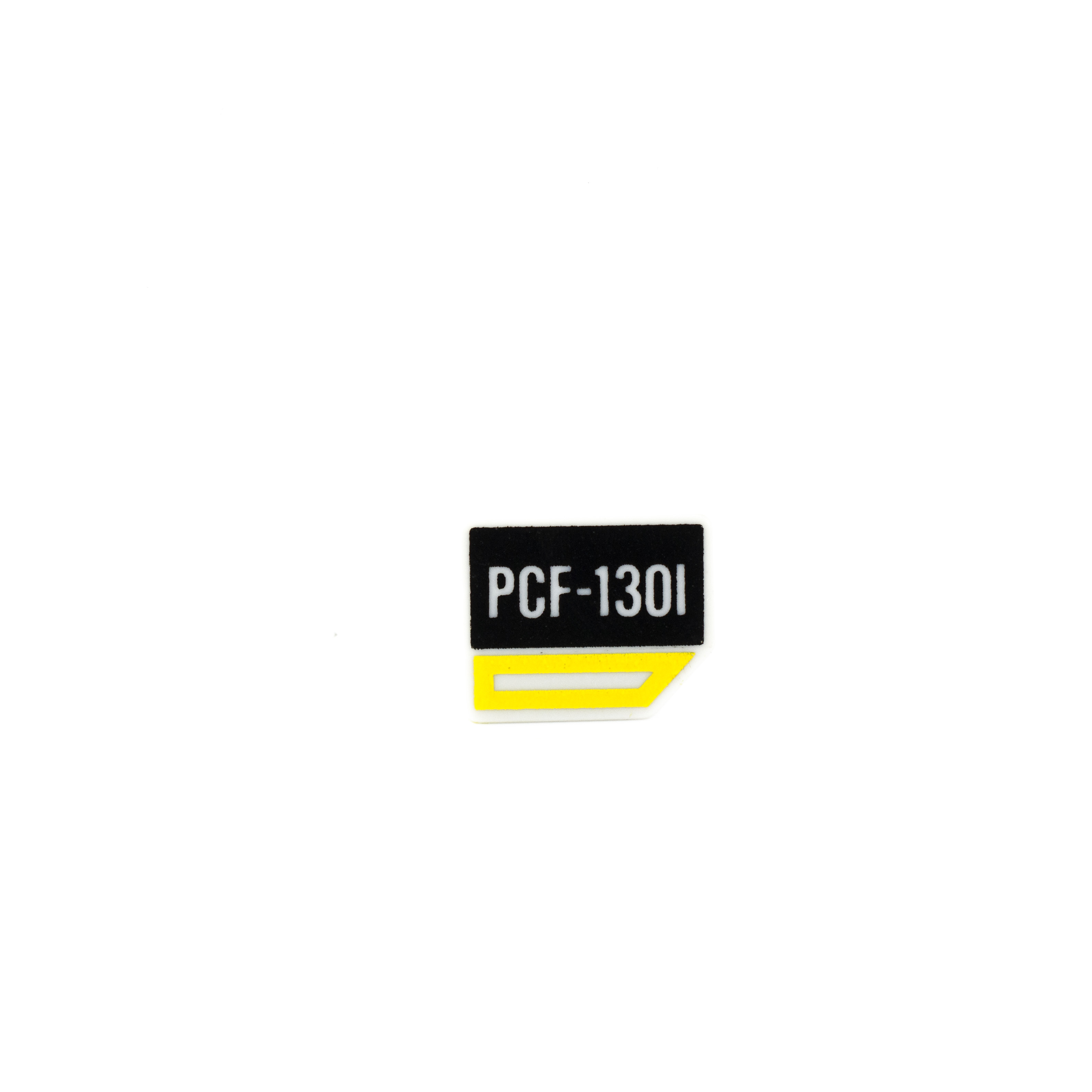 OEM Nameplate: Control Grip - PCF-130I
