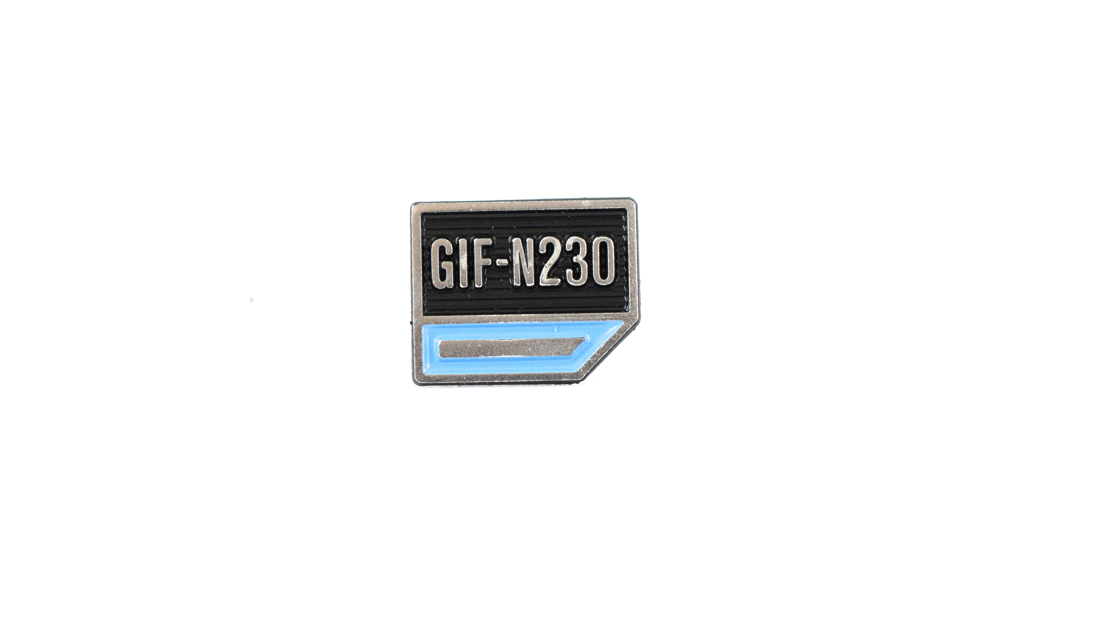 OEM Nameplate: Control Grip - GIF-N230