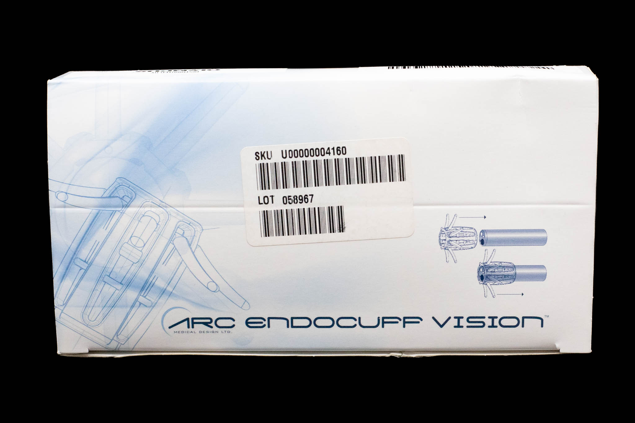 [No Date] Disposable ENDOCUFF VISION Distal End Stabilizer for PCF-H190DL - ARV110 [8/Box]
