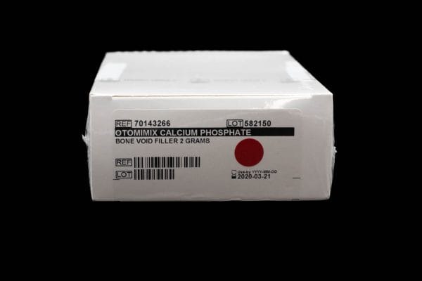 [Out-of-Date] Disposable Bone Void Filler, 2 Grams (Otomimix Calcium Phosphate) - 70143266 [1/Box]