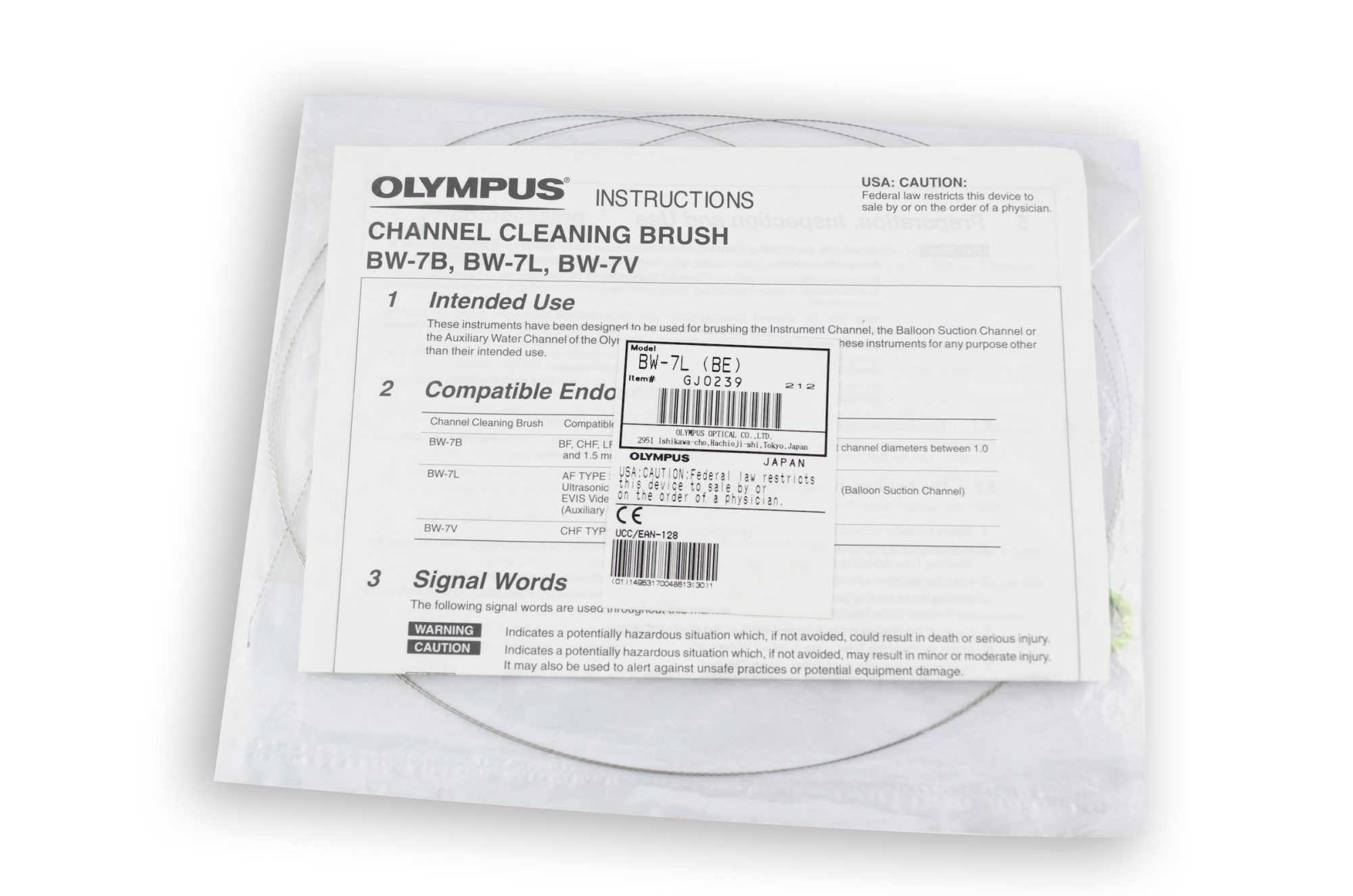 Cleaning Brush BW7L [1/Bag] ENDOCORP