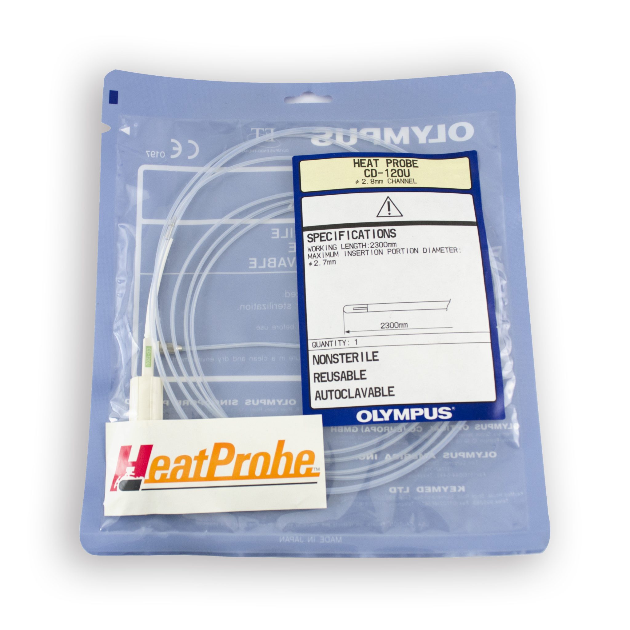 Coagulation Electrode (Heat Probe) CD120U [1/Bag] ENDOCORP