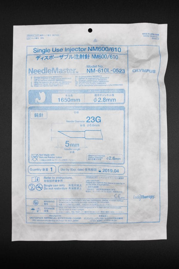 [Out-of-Date] Disposable Injector (0.6 mm) - NM-610L-0523 [1/Bag]