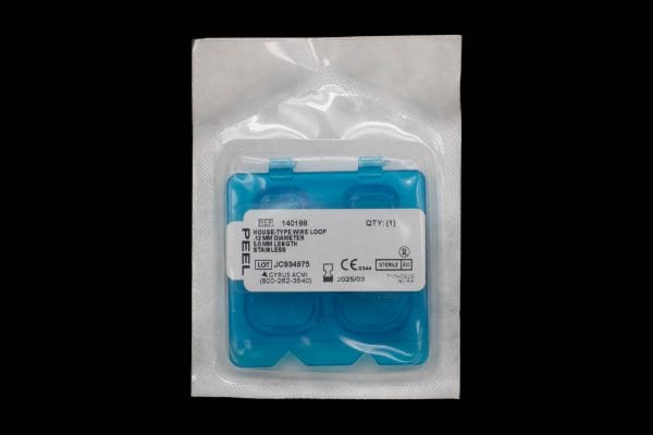 [In-Date] Disposable House-Type Wire Loop, .12mm Diameter, 5.0mm Length, Stainless - 140188 [1/Box] - Image 2