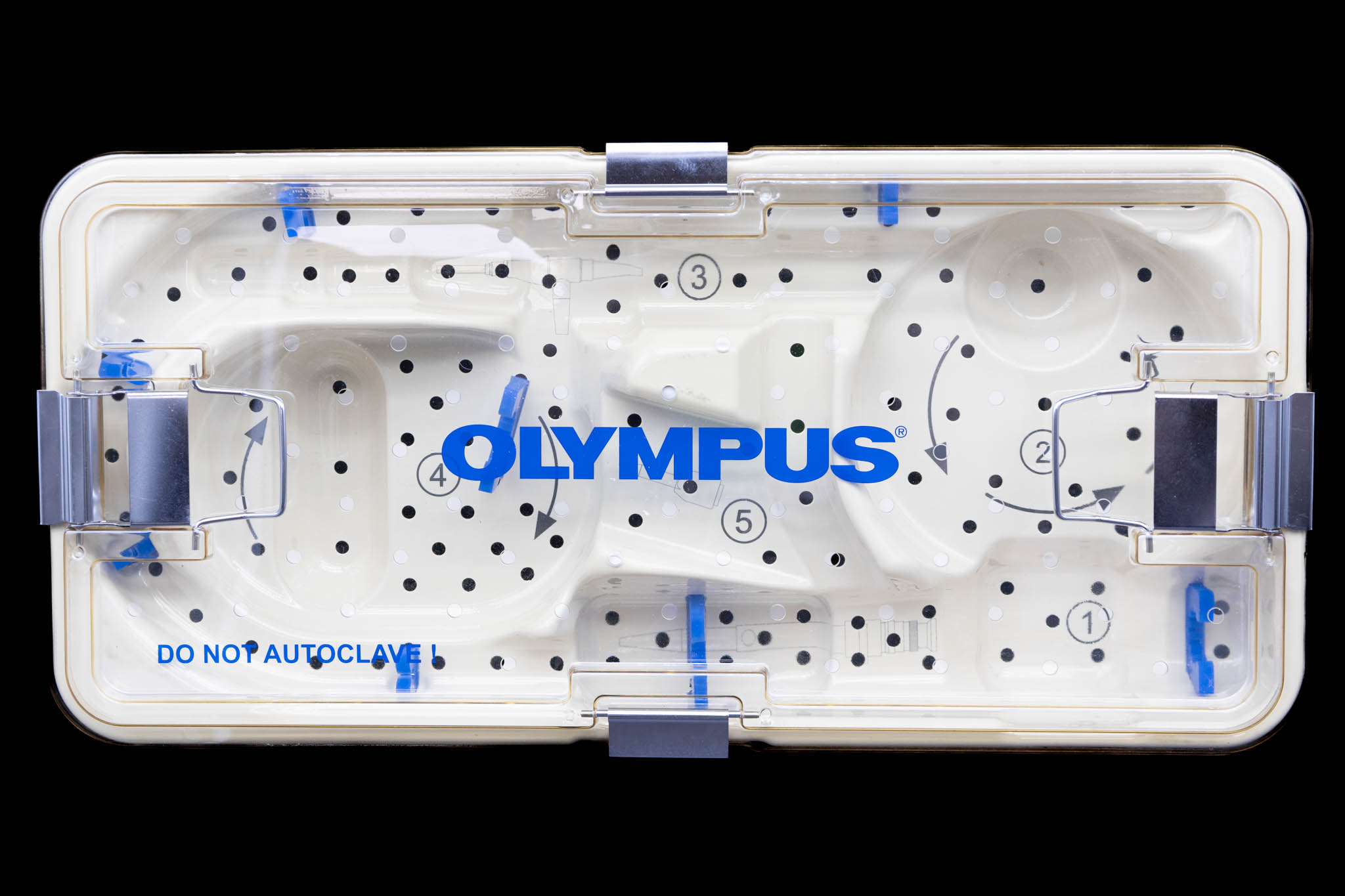 Sterilization Tray with Lid and with Inserts WA05991A [1 Piece