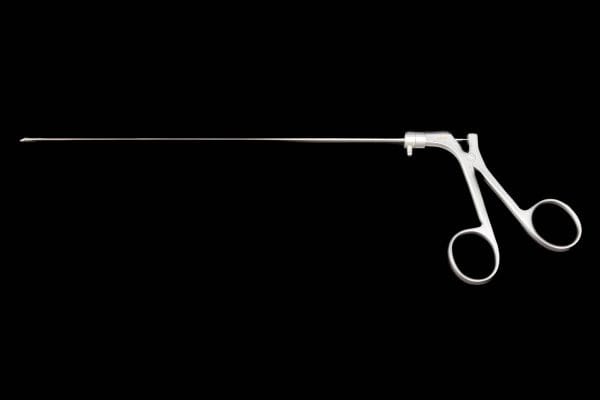 Reusable Laryngeal Scissors, 23 cm WL, Sheath Curved Up, Curved to Right, Size 230 - WT632110 [1 Piece]