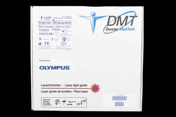 [Out-of-Date] Disposable RFID Holmium Lightguide, 200 Series - HLFDBXS200C [3/Box]