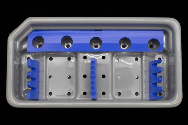 Reusable Suction/Specula Module ENT Tray, Grey - 13-1405 [1 Piece]