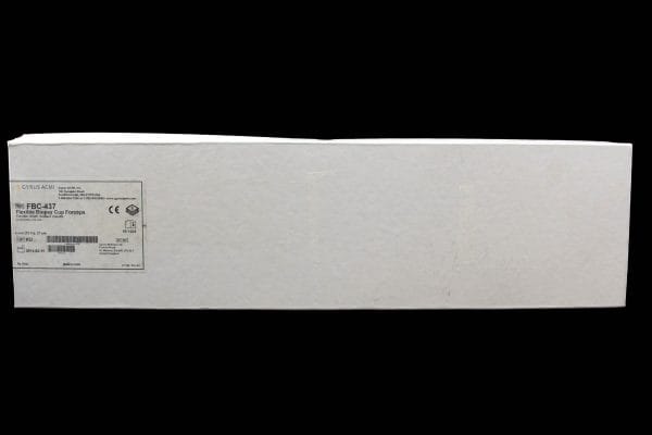 Reusable Flexible Biopsy Cup Forceps, Flexible Shaft, Scissor Handle, Double-Action, Cup Jaws, 4 mm (12 Fr.), 37 cm - FBC-437 [1/Box]