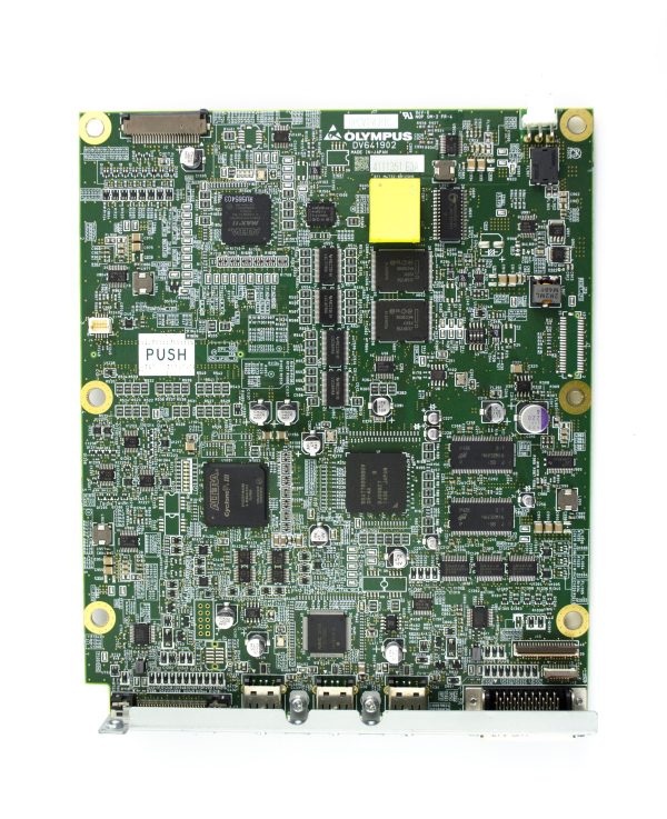 Rear Panel Plate with PCB Assembly (Light Source Connection) - CV-190 [UPCV19CP1C | DV641902]