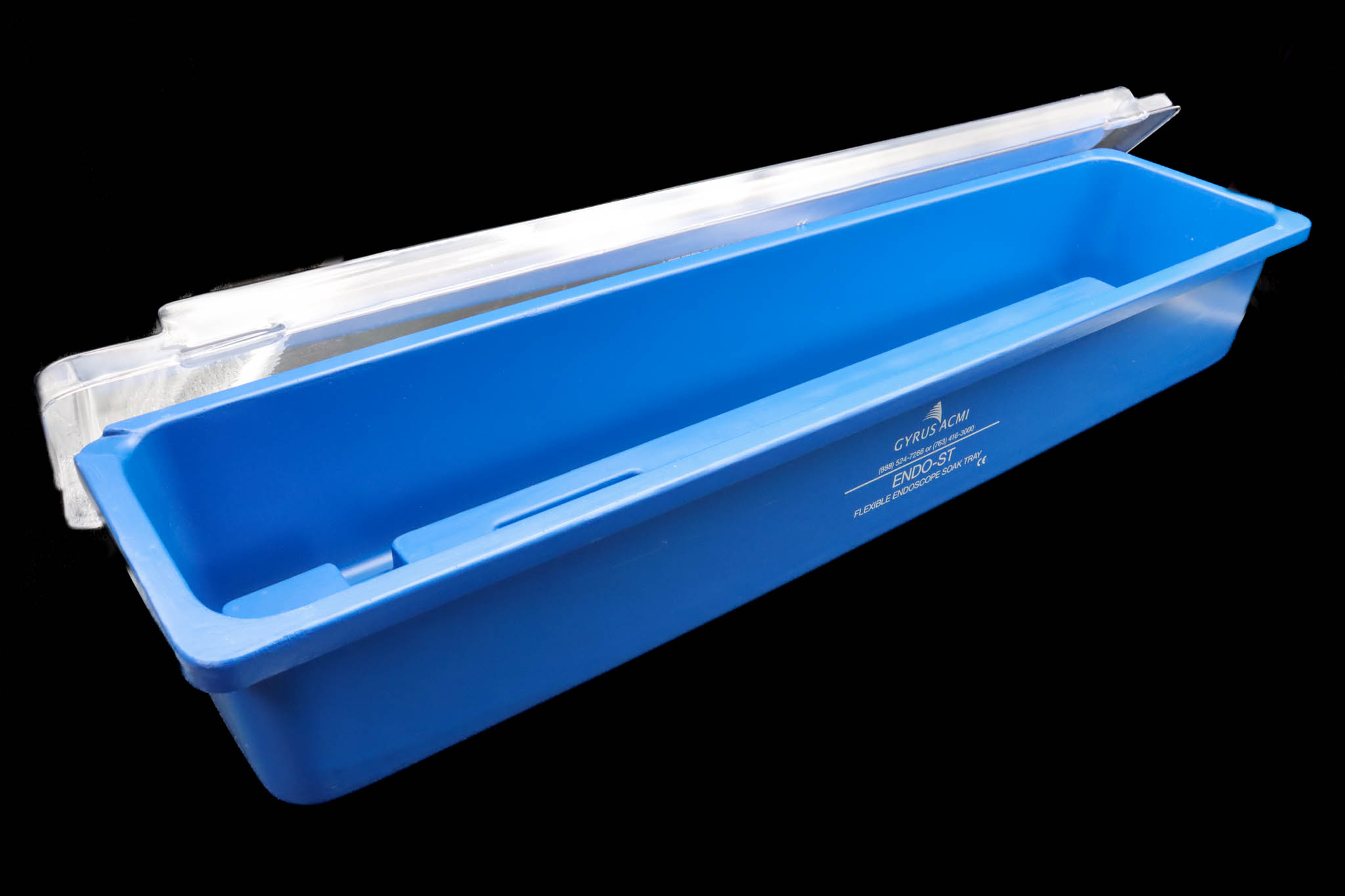Flexible Endoscope Soaking Tray with Lid Reusable Flexible Endoscope