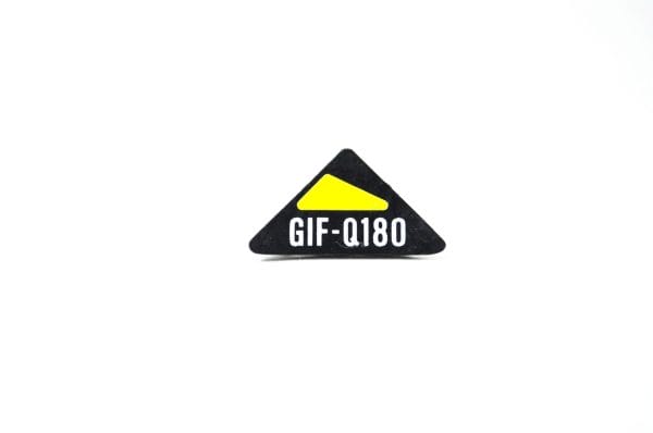 OEM Nameplate: Control Grip - GIF-Q180