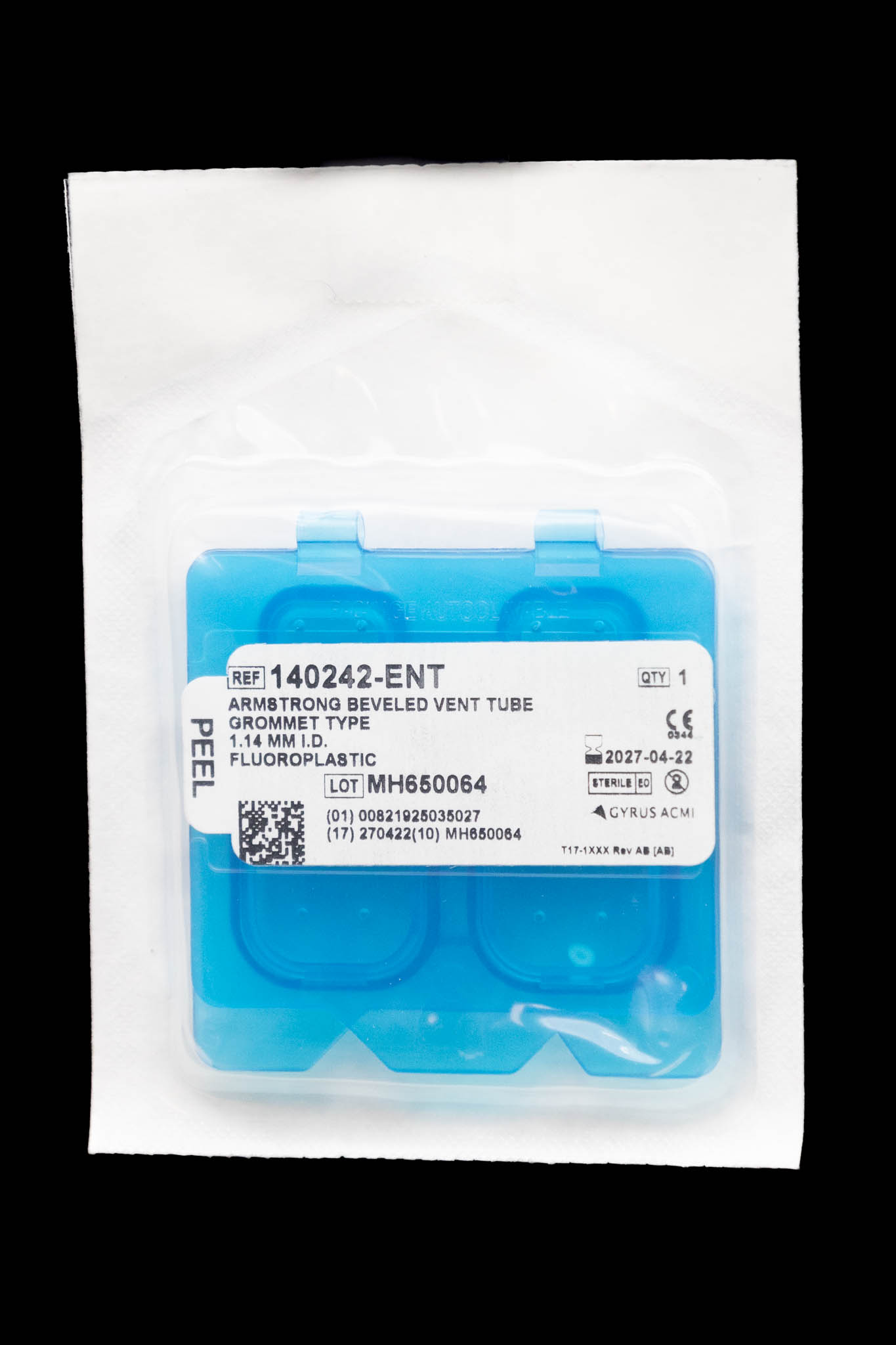 Armstrong Beveled Vent Tube Grommet 140242ENT [1/Box] ENDOCORP