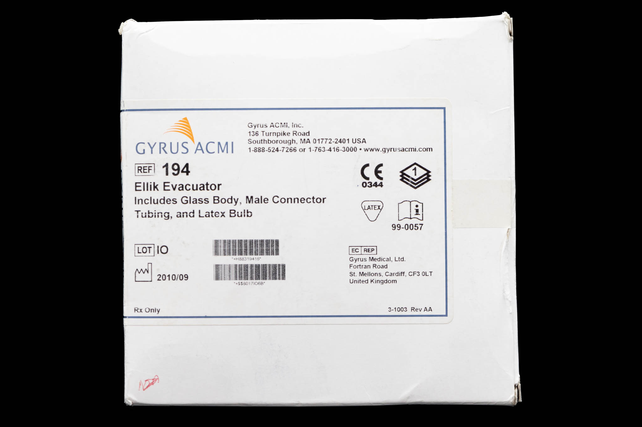 Ellik Evacuator Kit 194 [1/Box] ENDOCORP