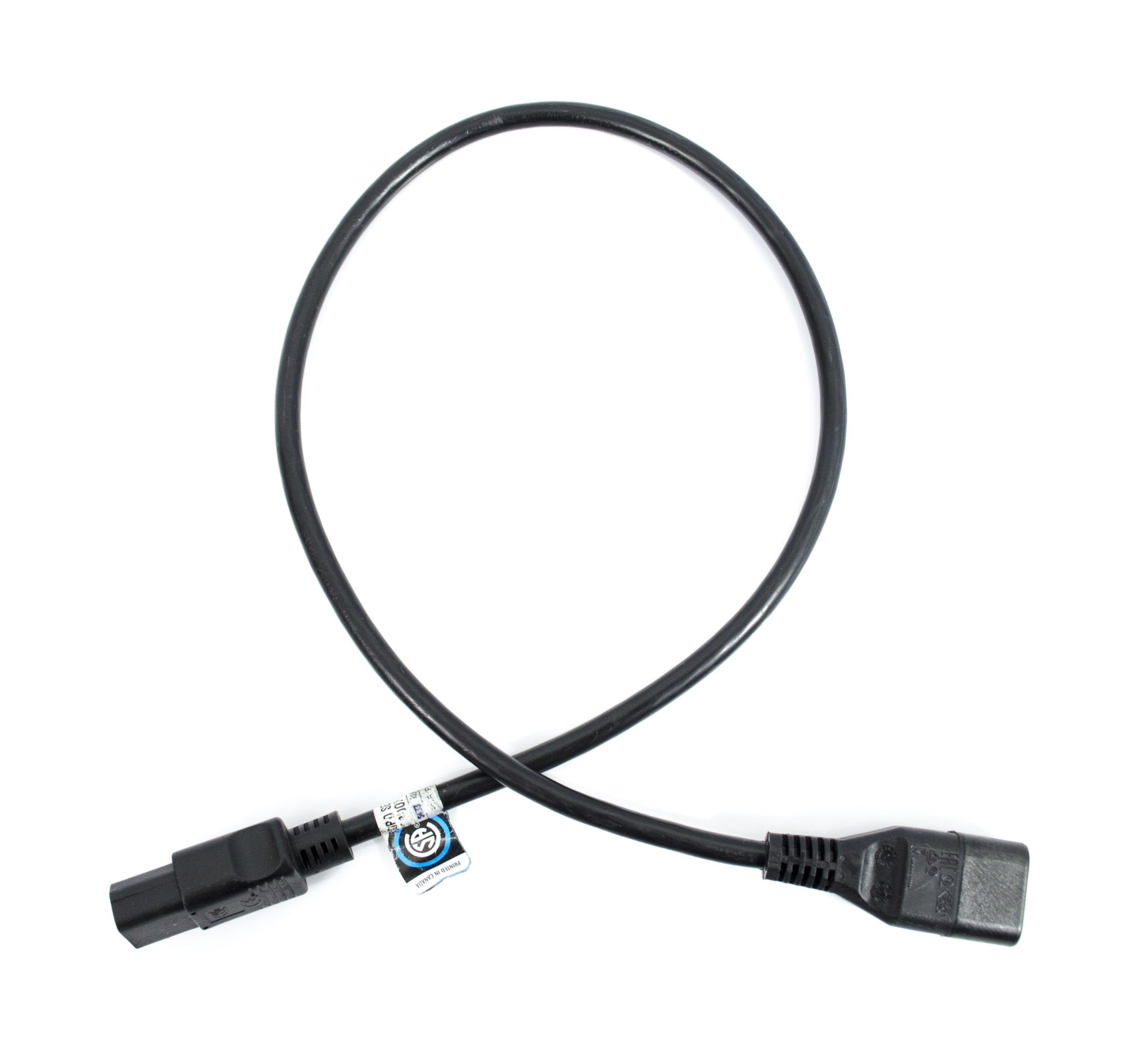 Universal Jumper Cord C14G to C13, 10A, 1ft. [1 Piece] ENDOCORP